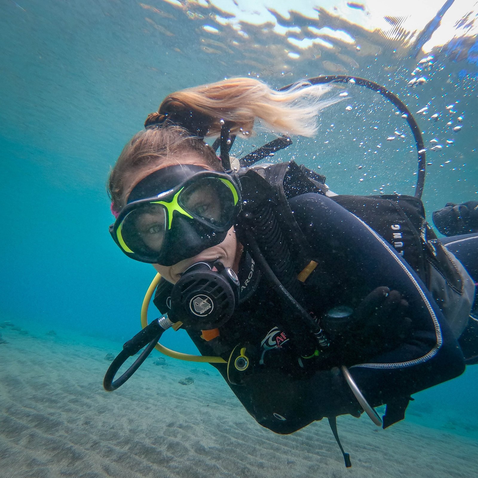 Become one with the ocean with our PADI Peak Performance Buoyancy Specialty course in Bali Diversity, Amed