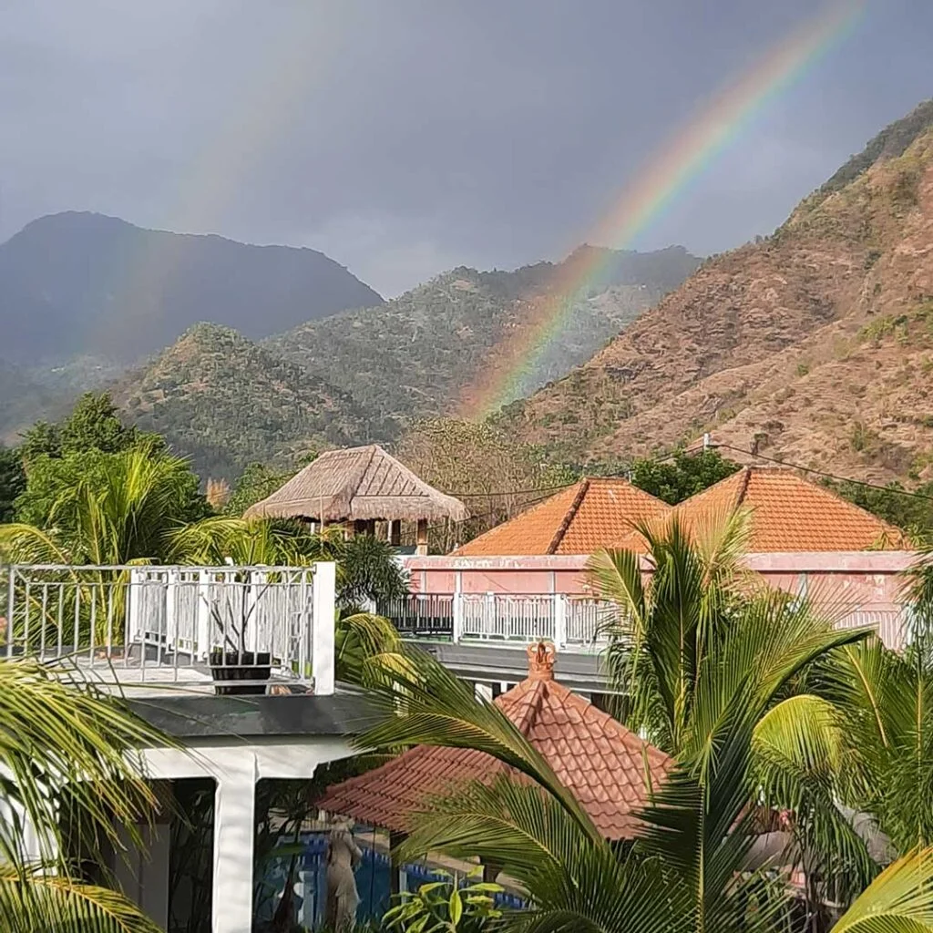 Enjoy the fantastic mountain view from our Chill on the Hill rooms at Bali Diversity Dive Resort