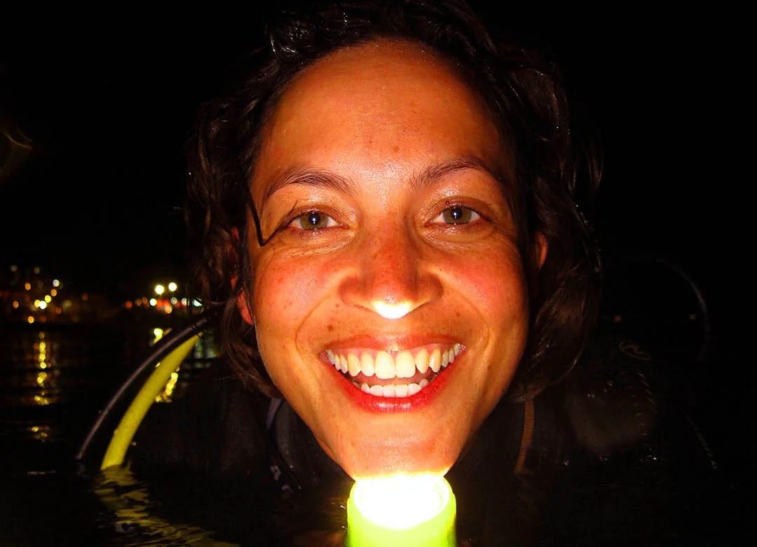 Exciting PADI night dive in Tulamben with Bali Diversity 5 Star Dive Center