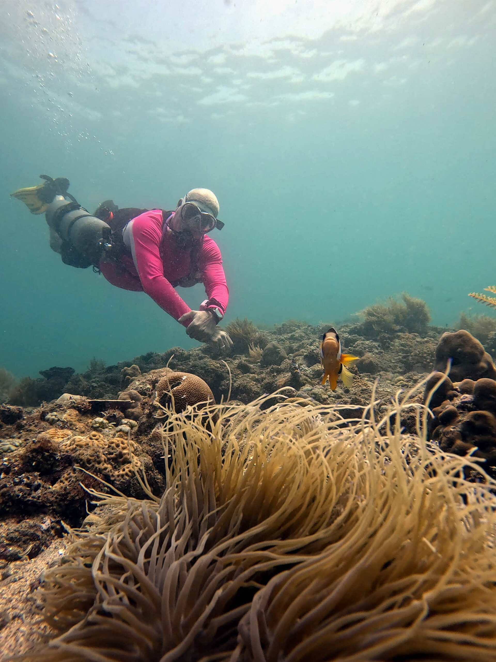 Repetition and discipline in shallow water build confidence for deeper PADI Tec 50 dives at Bali Diversity.