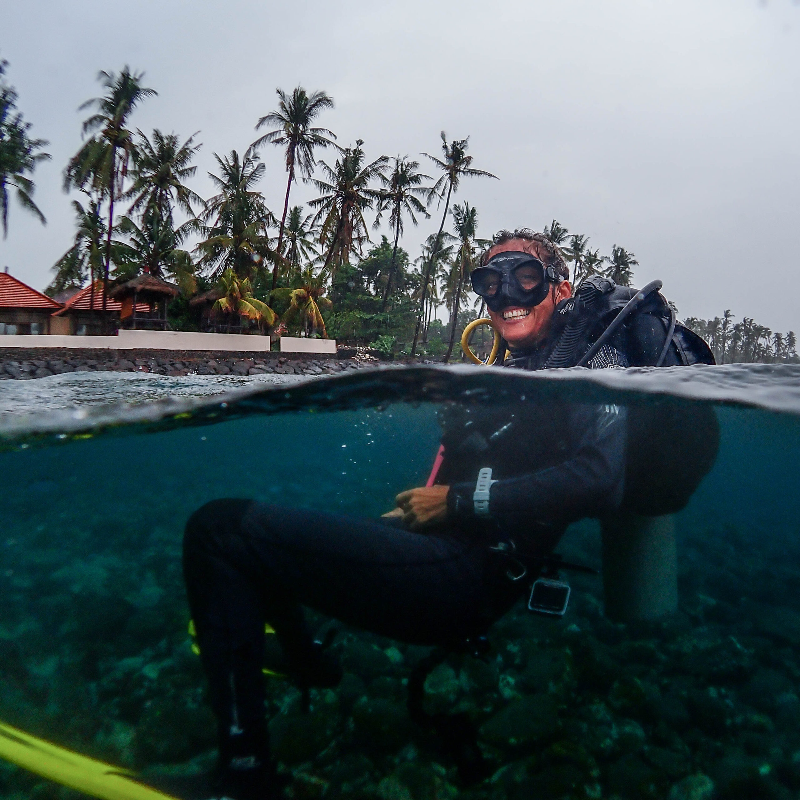 Feel the freedom, excitement, and lifestyle of becoming a dive professional in Bali.
