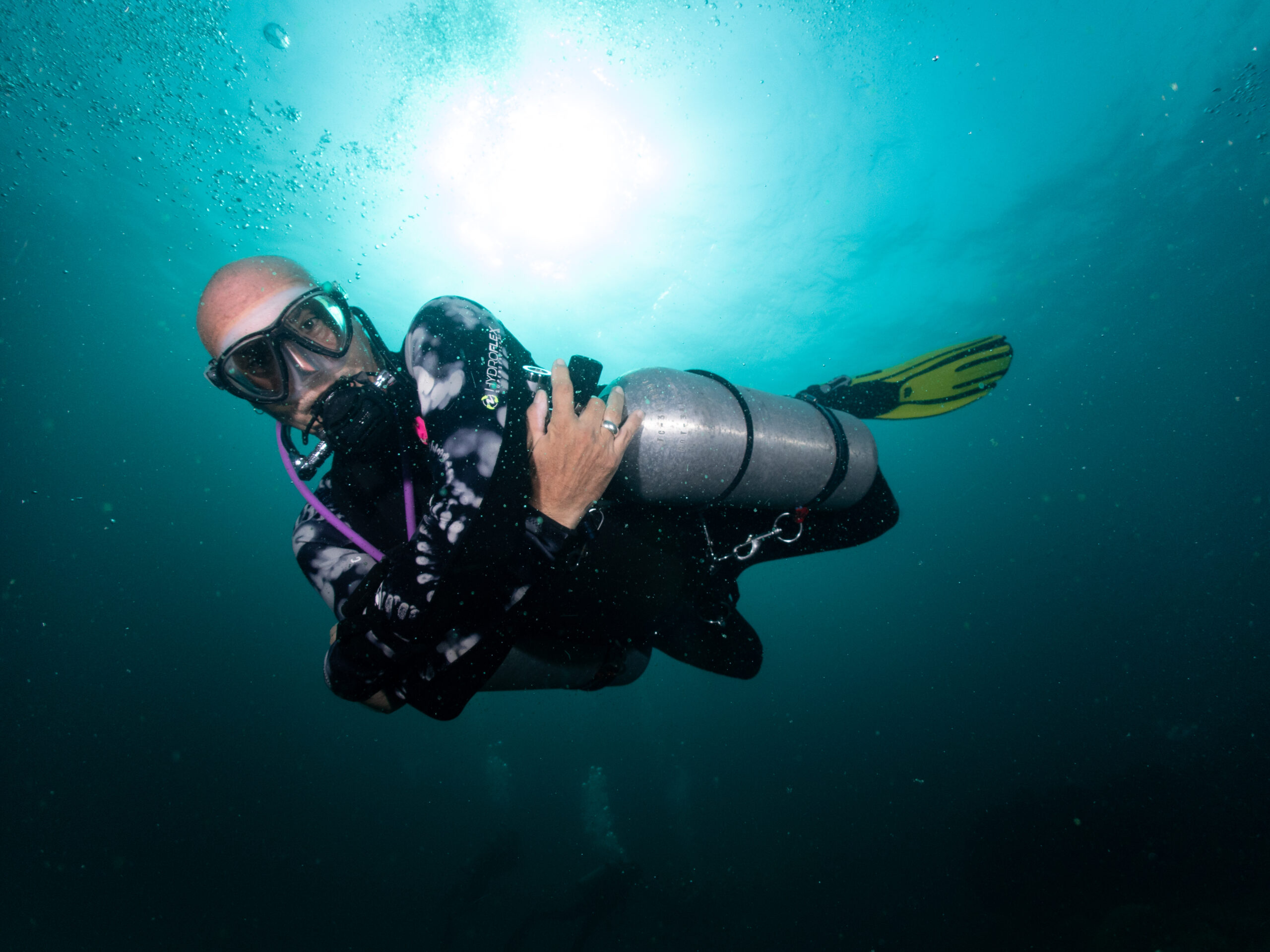 PADI Tec 50 with Bali Diversity prepares divers for extreme depth, extended decompression, and total technical mastery.