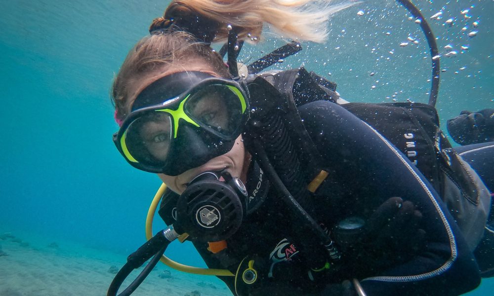 Become one with the ocean with our PADI Peak Performance Buoyancy Specialty course in Bali Diversity, Amed